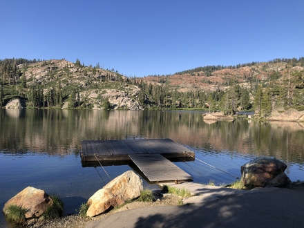 dock at sierra nevada field campus