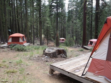 tent platforms